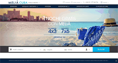 Desktop Screenshot of meliacuba.es