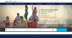 Desktop Screenshot of fr.meliacuba.com